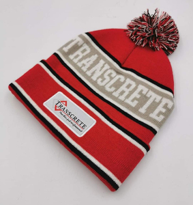 Gorro de Invierno Deportivo Unisex Ajustable con Puño, de Punto Plano Acrílico, Transpirable, Impermeable, con Pompón y Logotipo Personalizado - Product Image 4