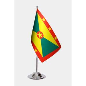 Drapeaux de bureau à impression numérique motif grenade - Product Image 1