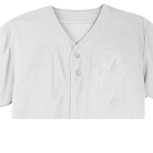 เสื้อเบสบอลแบบติดกระดุมเสื้อเบสบอลสีล้วนสำหรับทุกเพศ - Product Image 6