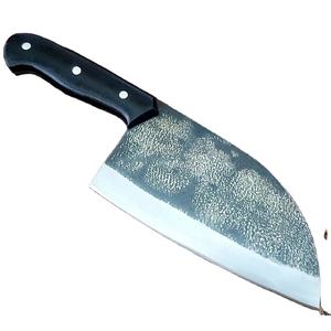 Couteau de chef personnalisé fait main en acier au carbone de 10 pouces avec étui en cuir unique, manche élégant, personnalisable, pris en charge - Product Image 4