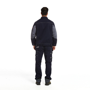 Ensemble de vêtements de travail mécanique sur mesure OEM, veste utilitaire cargo + pantalon, atelier d'usine, protection du travail, combinaison de travail fabriquée au Pakistan - Product Image 2
