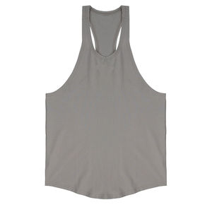 Camisetas sin mangas cómodas personalizadas para gimnasio para hombre, camisetas sin mangas transpirables para entrenamiento y culturismo con logotipo personalizado para adultos, venta al por mayor - Product Image 3