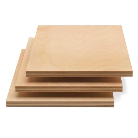 Customized Modern Laser Cut 1.5mm-10mm Thick Natural Birch Veneer Boards E1 Standard Carving Furniture for Living Room Rubber E0