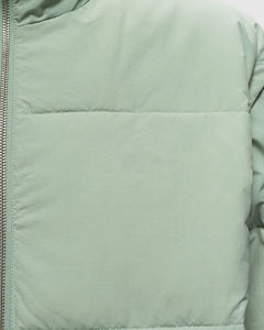 Men's <b>Detachable</b> <b>Sleeve</b> Puffer Jacket with Bubble Style Stand Collar and Zipper Removable <b>Sleeves</b> - Product Image 5