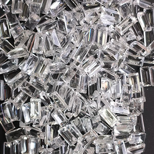 โทแพซสีขาวธรรมชาติ 6x3 มม. ทรงบาแก็ตต์ คุณภาพดีที่สุด สำหรับทำเครื่องประดับ - Product Image 2