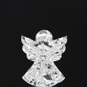 Diamant unique de laboratoire créé, taille fantaisie en forme d'ange, 1,02 carat, couleur E et clarté VVS2, non certifié - Product Image 1