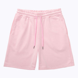 Pantalones Cortos Deportivos de Verano para Hombre, de Lona, Tejido Sólido, Transpirable, de Cintura Media, Secado Rápido, Elásticos, para Correr, Entrenar, Holgados e Informales - Product Image 6