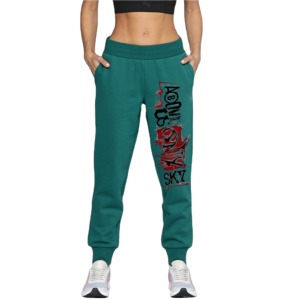 2024กางเกงกีฬาสีเทาผู้หญิง, กางเกงหลวมขากว้างโอเวอร์ไซส์กางเกงเอวสูง - Product Image 6