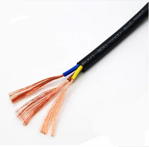 Cable flexible de cobre o aluminio de 3 núcleos, 2,5mm, pe, aislado, precio en nigeriano