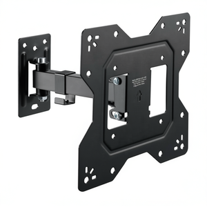 Support mural pour téléviseur/moniteur Medium200 noir VESA 200 x 200, capacité 30 kg, étagères murales - Product Image 2