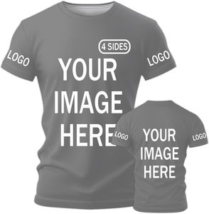 Factory Price Men's Custom Logo Printed T-Shirts Quick Dry 100% Polyester Summer <b>Stocking</b> 11 Colors Solid Promotional Plain - Product Image 2