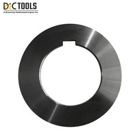 Couteaux de découpe circulaires personnalisés OEM, diamètre extérieur 50-400 mm, outils DIC, pour découpe de métal, papier, plastique, dureté HRC 55-68