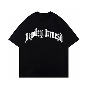 Ropa de calle con hombros caídos, camisetas de peso pesado, ropa de calle personalizada, diseño unisex suave, 100% algodón, 280 GSM, camiseta de gran tamaño - Product Image 2