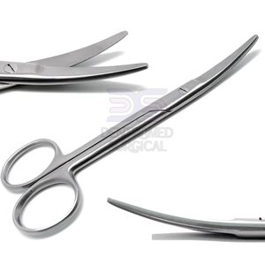 Ensemble de ciseaux chirurgicaux manuels de haute qualité Service de fabrication OEM en acier inoxydable disponible pour les instruments chirurgicaux de base - Product Image 4