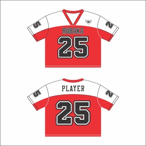Camiseta de fútbol con estampado sublimado personalizado de alta calidad, ropa de calle de moda, Logo bordado, camiseta de Fans del equipo americano - Product Image 4