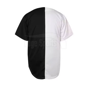 Directo de fábrica nuevo estilo hombres manga corta béisbol Jersey transpirable deporte desgaste impreso hecho Jersey - Product Image 6