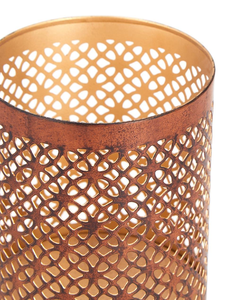 Escultura de portavelas votiva de hierro artístico para decoración de restaurante y cafetería en casa disponible a precio mayorista - Product Image 5