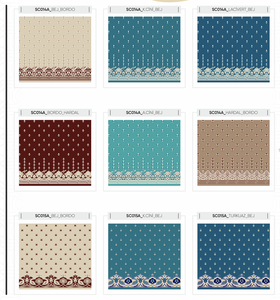 Adiva Mosque Masjid Prayer <b>Roll</b> Wall <b>Carpet</b> Modern Floral High Pile Cushioned Jute Backing Turkish Gaziantep Home Adiva2 - Product Image 1