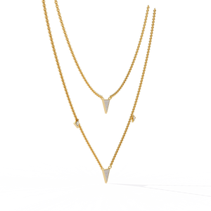 Collier en or 18 carats avec diamant cultivé en laboratoire pour femmes - Product Image 2