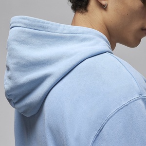 2025 nouveau Design hommes bleu ciel en relief sweat à capuche zippé haute qualité ODM/OEM vente en gros Logo personnalisé impression taille 3XL sweat - Product Image 6