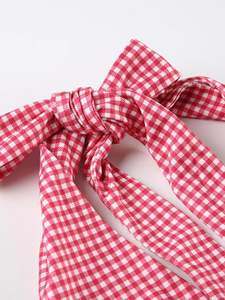 Tops cortos de algodón acanalado para mujer, cuello Halter hecho en Pakistán, Top corto Halter para mujer, Top corto de verano 2025 - Product Image 2