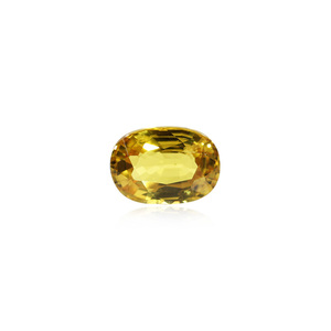 Zafiro Amarillo Natural - Gema Facetada de 5.15 Quilates, Corte Ovalado, Variedad de Colores Peridoto, Incluye Formas como Marquise y Alejandrita - Product Image 1