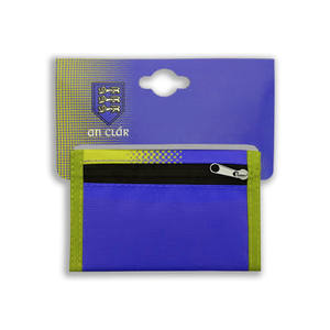 Portefeuille multifonctionnel pour hommes Hurling Gaelic GAA - Utilisation professionnelle, blocage RFID, durable, léger, fermeture éclair, personnalisable - Product Image 1