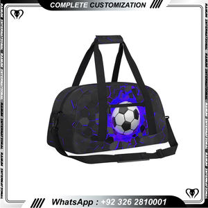Sac de sport pliable imperméable de grande capacité avec sac de football Gym Sport Sac de sport pliable de grande capacité - Product Image 3