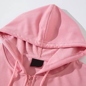 Logo personnalisé Sweats à capuche à épaules tombantes Sweats à capuche surdimensionnés respirants pour hommes à bas prix Vente en gros - Product Image 2