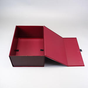 Caja de Embalaje de Ropa Plegable Magnética con Diseño de Libro, Impresa Personalizada, Ecológica, Fabricante de Cajas de Papel de Lujo al por Mayor - Product Image 1