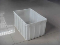 Caisse de manutention en plastique moulé par injection, robuste, empilable et emboîtable, grande capacité, personnalisée, pour le stockage logistique, marque Liyang