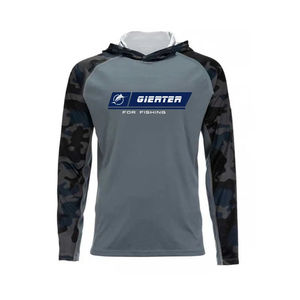 Vêtements de pêche 2026 UPF 50+ à séchage rapide et respirants, chemises de pêche à manches longues, design personnalisé, masque camouflage, sweat à capuche de pêche - Product Image 3