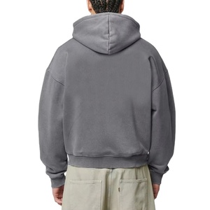 Sudadera con Capucha y Cremallera para Hombre, Estilo Urbano, Resistente al Desgaste, Precio de Mayoreo - Product Image 2