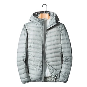 2025 Otoño Invierno chaqueta de plumón de pato blanco hombres peso ligero Cálido impermeable Casual al aire libre portátil abrigos acolchados masculinos - Product Image 2