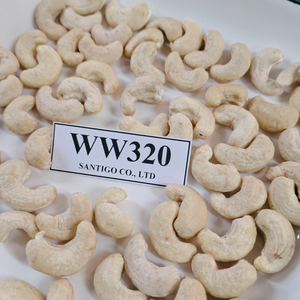 Trusted Supplier Kernel Kaju Badam Cashew <b>Nuts</b> W320 SANTIGO Vietnam W320 Cashew <b>Nuts</b> Low MOQ Custom Packing - Product Image 1