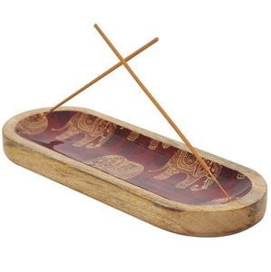 ธูปไม้ไผ่ธรรมชาติทำด้วยมือแบบพรีเมียมที่วางรูปเรือ & ที่ดักเถ้าคุณภาพแบบอินเดียหมายเลข11 - Product Image 6