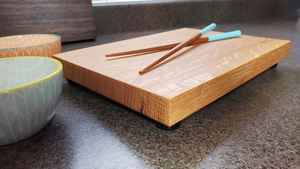 Planche à découper et plateau de service en bois-Durable au lave-vaisselle - Product Image 3