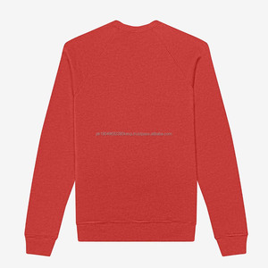 Bella toile personnalisée unisexe brodé Logo hommes 100% coton sweats surdimensionnés - Product Image 2