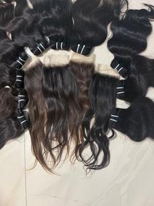 Extensions de cheveux humains vierges bruts indiens 100 % naturels, non traités, qualité supérieure, tissage double machine, toutes couleurs, vente en gros - Product Image 6