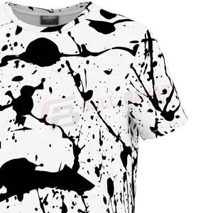 เสื้อยืดซับลิเมชันสำหรับผู้ชายที่มีการพิมพ์สีเต็มรูปแบบและผ้าแห้งเร็วระบายอากาศได้ดี - Product Image 6