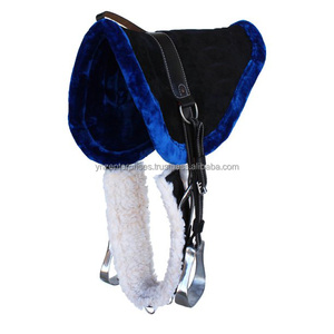 Almohadilla a pelo de algodón oscuro de alta calidad Y & Z, nuevo diseño, suministro ecuestre, equitación, incluye almohadillas para SILLÍN, estribos, circunferencia - Product Image 2