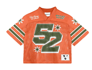 เสื้อทีมแฟนๆที่มีโลโก้ด้านหน้าพลัสไซส์ระบายอากาศได้และพิมพ์ลายทำให้คุณรู้สึกภูมิใจและแสดงความหลงใหลอย่างแท้จริง - Product Image 4