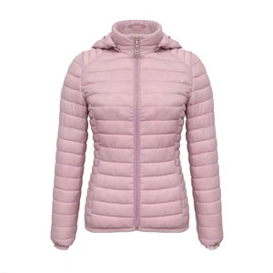 Manteau d'hiver imprimé personnalisé pour femme avec capuche, veste matelassée imperméable et chaude en softshell, vêtements de sport, doublure en polyester tissé, doux - Product Image 2