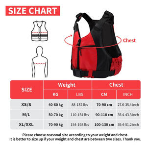 Chaleco salvavidas ligero para adultos con certificación CE para actividades acuáticas seguras - Product Image 6