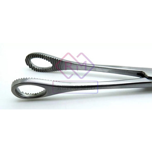 Pinzas Rectas de Acero Foerster de 12 Pulgadas con Mordazas Serradas, Juego de Instrumentos de Accionamiento Manual, Reutilizables, Certificación CE Clase I General - Product Image 6