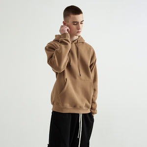 Hip Hop recortada sudaderas con capucha Boxy sudadera 420gsm logotipo personalizado Clean Fit Top para hombres Otoño Invierno Sudadera con capucha Haus Industries - Product Image 5