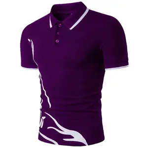 Terre Tone hommes polos avec des couleurs douces finition de coupe propre et confort décontracté quotidien pour Streetwear décontracté - Product Image 2