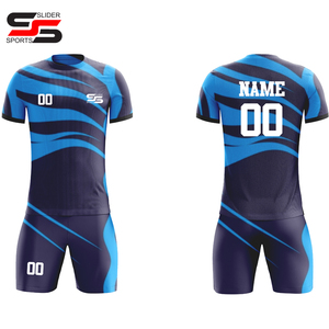 Ensemble complet d'uniformes maillots de football maillots de football pour enfants sublimé avec logo personnalisé entraînement d'équipe short pour enfants - Product Image 1