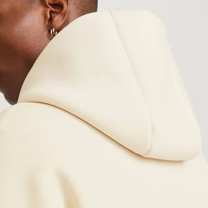 Buena calidad Plain Thick Boxy Blank Hoodie Hombres Algodón Fleece Sudadera con capucha personalizada Fabricante Heavyweight hombres sudaderas con capucha - Product Image 6