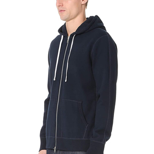 Sweat à capuche zippé intégral pour homme de qualité supérieure, en molleton de coton doux, vêtement d'hiver décontracté, sweat à capuche tendance, sweat à capuche streetwear OEM - Product Image 3